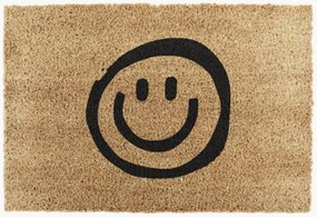 Rohožka z kokosového vlákna Smiley