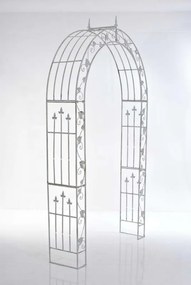 Oblúk na ruže Emma - Biela antik