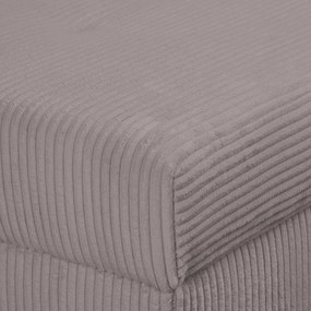 Sivý menčestrový taburet Ariella – Ropez