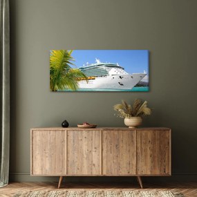 Obraz - Výletná loď (120x50 cm)