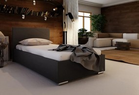 Jednolôžková čalúnená posteľ FOX 5 + rošt + matrac, 90x200, Sofie 20