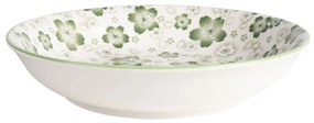 Zelený hlboký tanier  Martine – Ø 20*4 cm