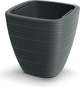 Plastový květináč Venas Square 38,8x38 cm - výber z 7 prevedení