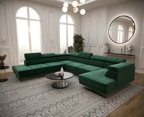 Meble Górecki Rohová sedačka do obývačky Emporio Max II Glamour Górecki