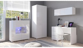 Študentská izba Calabria C14 (biela) (bez osvetlenia). Akcia -20%. Vlastná spoľahlivá doprava až k Vám domov. 1051647