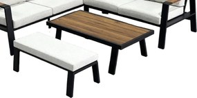 CH Rohová súprava hliníkového nábytku Prishtina