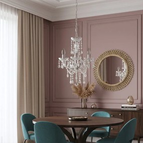 Toolight Toolight, stropné svietidlo 3xE14, EBT006-3CP, priehľadná, OSW-01241