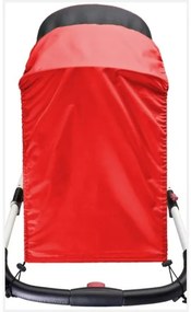 NEW BABY Slnečná clona na kočík New Baby Basic red