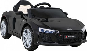Ramiz Audi R8 LIFT Auto na batérie čierne + diaľkové ovládanie + EVA kolesá + MP3 + LED