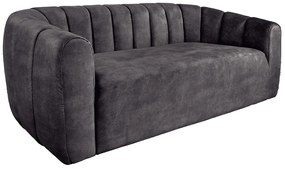 Pohovka BABYLON 200 cm velvet antracit