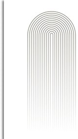 Obraz minimalistická dúha Mid-Century
