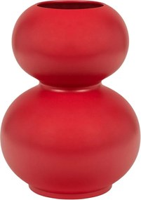 Červená keramická váza (výška 36 cm) Tuga – noo.ma