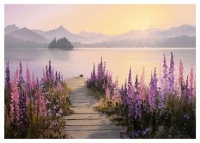 Obraz 113x85 cm Lupine Shore – Styler