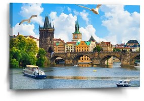Sablio Obraz Praha Karlov most 2 - 60x40 cm
