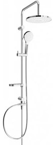 Mexen sprchový set X05 s hornou hlavicou 22,5cm, chróm, 798050591-00