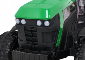 Ramiz Titánový traktor s prívesom zelený