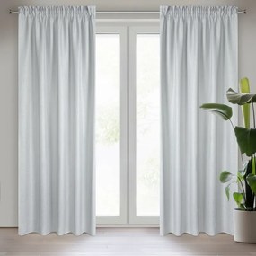 ZÁCLONA CELINE  RIASIACA PÁSKA 140 X 270 CM STRIEBORNÁ