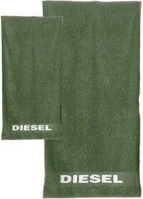 XXXLutz SADA FROTÉ UTERÁKOV, zelená Diesel - Kúpeľňový textil - 004113001602