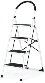 4Home Skladacie oceľové schodíky Steps, 4 stupne, 4 stupne