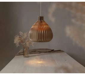 Svetlohnedé tienidlo ø 38 cm Honeycomb – Star Trading