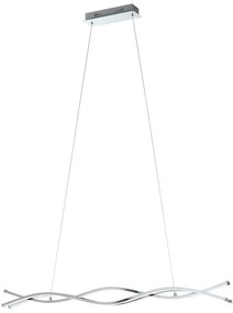 LED závesné svietidlo v striebornej farbe LASANA 2 – EGLO