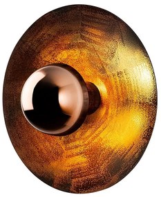 Nástenné svietidlo v medenej farbe ø 28 cm Kurt – Opviq lights