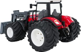 Ramiz Traktor + buldozér R/C 1:24 červený