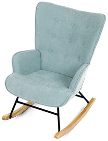 Hojdacie kreslo BLUE2, tyrkysová