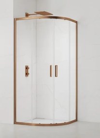 Sprchový kút štvrťkruh 90x90 cm SAT TEX SATTEXS90RG