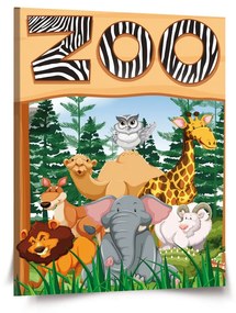 Sablio Obraz Zoo - 90x60 cm