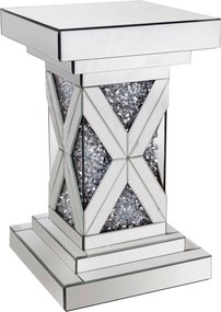 XXXLutz PRÍRUČNÝ STOLÍK, strieborná Ambia Home - Stolíky do obývačky - 0089370228