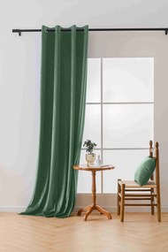 Mentolový zatemňovací záves VELVET 140x250 cm Zavesenie: Riasiaca páska