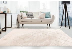 Dekorstudio Kožušinový koberec MOMENT- krémový Rozmer koberca: 80x150cm