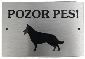 Označenie/ tabuľka Pozor pes! mix