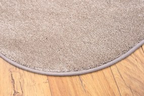 Vopi, Kusový koberec Laguna béžová ovál, 133x190 ovál, béžová, obývacia izba