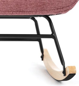 Hojdacie kreslo ružové AK-373 PINK2