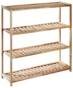 Stojan na topánky z orechového dreva v prírodnej farbe – Premier Housewares