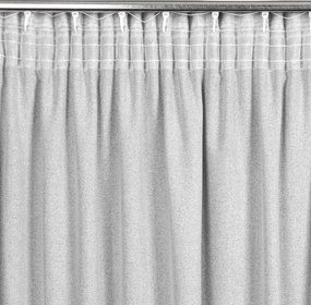 ZÁVES NA PÁSKE ERIS 140X270 CM STRIEBORNÁ