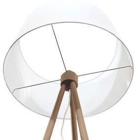 Stojací lampa ENNIE béžová 154 cm