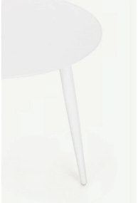 Hliníkový okrúhly záhradný stolík ø 50 cm Ridley – Bizzotto