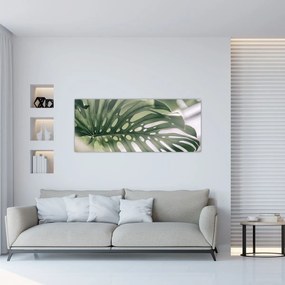 Obraz - List monštier (120x50 cm)