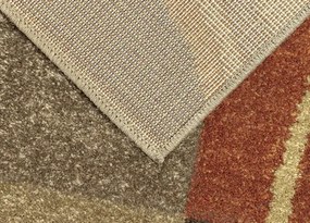 Koberce Breno Kusový koberec PORTLAND 3064/AY3J, hnedá, viacfarebná,200 x 285 cm