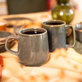 Hrnček MYSTIC sivý 863733 580 ml