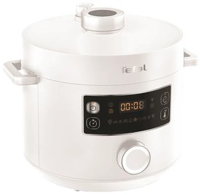 Elektrický tlakový hrniec Tefal Turbo Cuisine CY754130 white (rozbalené)