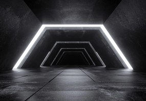 Fototapeta - 3D tunel (147x102 cm)