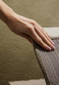 Hanse Home, Detský koberček Adventures 106215 Green Cream, 120x170, zelená, detská izba