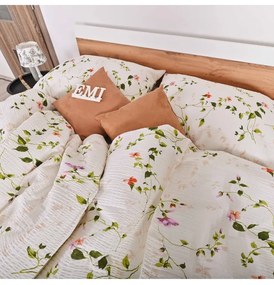 Obliečky krepové Ester EMI, Štandardný set jednolôžko obsahuje 1x 140x200 + 1x 70x90