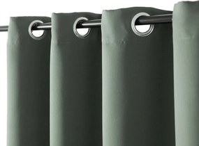 Sivozelený záves OXFORD 140x250 cm Zavesenie: Riasiaca páska