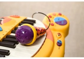 B-Toys - Detské piano s mikrofónom Kočka 4xAA