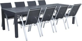 Set záhradného nábytku VIKING XXL +8x ALINA